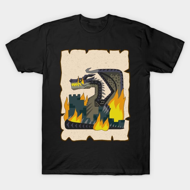 Fatalis Quest! T-Shirt by MaxMeCustom